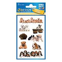 AVERY 55972 STICKERS DOGS