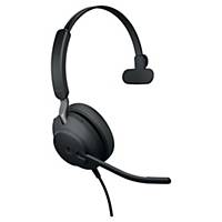 Jabra Evolve2 40 MS mono headset, zwart