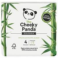 Papier toilette The Cheeky Panda - 3 plis - 24 rouleaux
