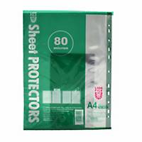 Lion File Clear A4 Sheet Protector 0.08mm - Pack of 10