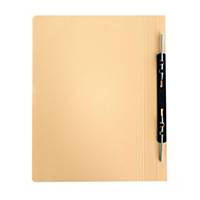 Lion File Manila Folder with Double Hook Spring 410 GSM F4 Buff
