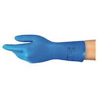 Nitrilové rukavice Ansell AlphaTec® 37-310, 31cm, veľkosť 9, modré, 12 párov