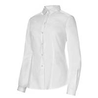Camisa de mulher Monza 2257 manga comprida - branco - tamanho 46
