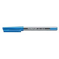 Staedtler Stick 430 Ball Point Blue Pens 0.7mm Line Width - Box of 10