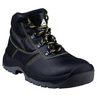 Delta Plus Jumper3 Split Leather Black Safety Boot Size 5 - S1P SRC