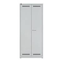 Multipurpose cabinet Bisley Light,  W80 x D50 x H185 cm, light grey