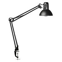 Lampe de table LED Maul Study, avec socle à pince, noir