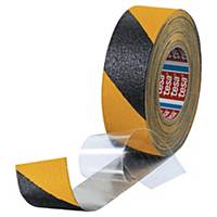 Skridsikker tape Tesa 60955, 50 mm x 18 m, gul/sort