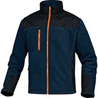 Delta Plus Brighton2 Fleece Jacket, Size L, Dark Blue