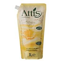 ATTIS LIQUID SOAP DOYPACK HONEY/MILK 1L
