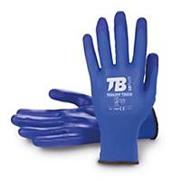 Par de guantes de Poliéster Tomás Bodero 700AZFP Touch -azul- talla 7