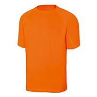 Camiseta técnica de manga corta Velilla 105506 - naranja fluor - talla 2XL