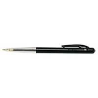 BIC CLIC RETRACTABLE BALL POINT BLACK PENS 0.3MM LINE WIDTH - BOX OF 50