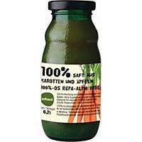 Zdravo natürlicher 100 Saft, Karotte-Apfel, 200 ml, 10 Stück
