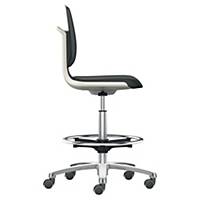Prosedia Labsit Fresh 9125 high swivel chair, seat height 56-81cm, white