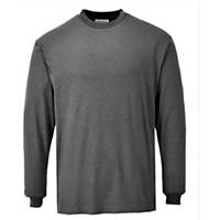 Camiseta manga larga Portwest FR11 gris - talla s