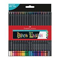 Faber-Castell Black Edition Colour Pencils - Box of 24