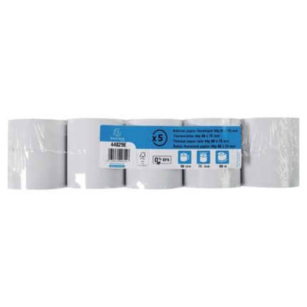 Rouleau de papier thermique, 80 x 80 x 12 mm - Multi Services Techniques et  Bureautique
