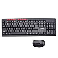 CLIPTEC RZK339 ESSENTIAL AIR WIRELESS MULTIMEDIA KEYBOARD AND MOUSE COMBO