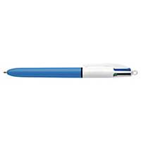 STYLO BILLE BIC 4 COULEURS RETRACTABLE POINTE MOYENNE