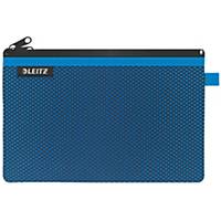 Leitz Wow Travel Pouch, Water Resistant, Large (A4), blue