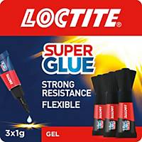 Loctite Super Glue Power Gel Mini Trio 3 x 1g