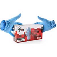 CXS Stern Disposable Nitrile Gloves 8, 100 Pieces