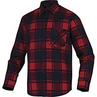 Deltaplus Ruby Herren-Langarm-Shirt, Größe M, rot