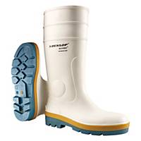 Dunlop A781331 鋼頭防滑安全水鞋 38碼 白色