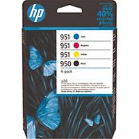HP 950 Black / 951 C/M/Y Ink Cartridge (6ZC65AE)