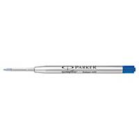 Parker ballpoint pen, blue ink refill, fine, per piece