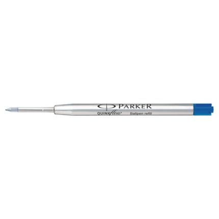 New Parker Quink Flow Ball-Point Pen Refill Fine Blue with 0.8MM Tip Size 