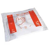 PK100 PE GLOVES W PAPERBOARD ONE SIZE