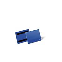 Tasca per identificazione magnetica Durable 148 x 105 mm blu