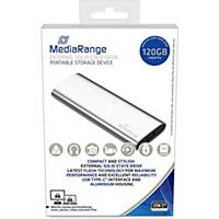 MediaRange MR1100 külső SSD, USB 3.2, C típusú, kapacitás: 120 GB