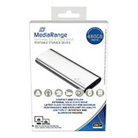 Zewnętrzny dysk SSD MediaRange USB Type-C®, 480 GB, srebrny