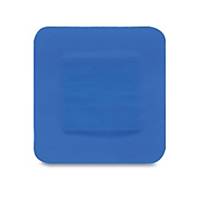 541 Plasters Detectable 4X4cm Blue - Pack of 100