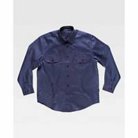 Camisa de manga comprida Workteam B8200 - azul marinho - tamanho 38