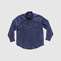 Camisa de manga comprida Workteam B8200 - azul marinho - tamanho 40