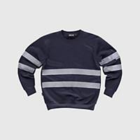 Sweatshirt de alta visibilidade Workteam C9031 - azul marinho - tamanho M