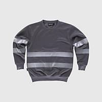 Sweatshirt de alta visibilidade Workteam C9031 - cinzento - tamanho 2XL