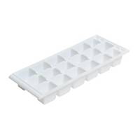 ICE CUBE TRAY 18 CUBES White
