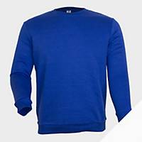 Sweatshirt de manga comprida Mukua MK620 - azul real - tamanho M