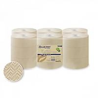 Papel higiénico Lucart Ecolucart - 2 capas - 125 m - Pack de 18 rollos