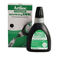 Artline Permanent Marker Refill Ink 60ML Black