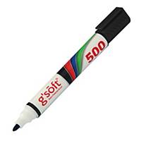 G-Soft 500 Whiteboard Marker Bullet Tip Black