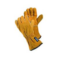 Tegera 19 welding gloves, yellow, size 8, per 6 pairs