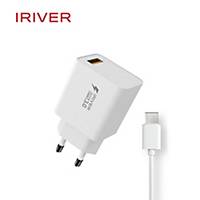 IRIVER IHA-HQ30A QC3.0 TYPE C CHARGER WH