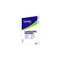 LYRECO LAMINATING POUCH A3 80MIC 303X426 - BOX OF 100 