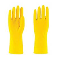 Household Rubber Glove Medium Yellow - One pair